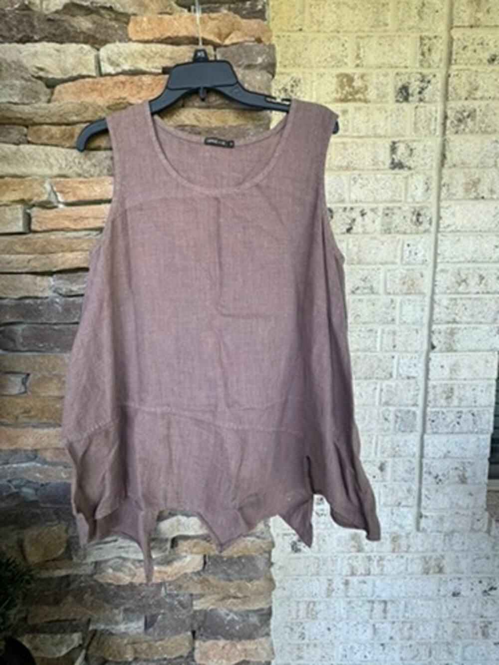 Grizas Tank-Mauve-Size Small